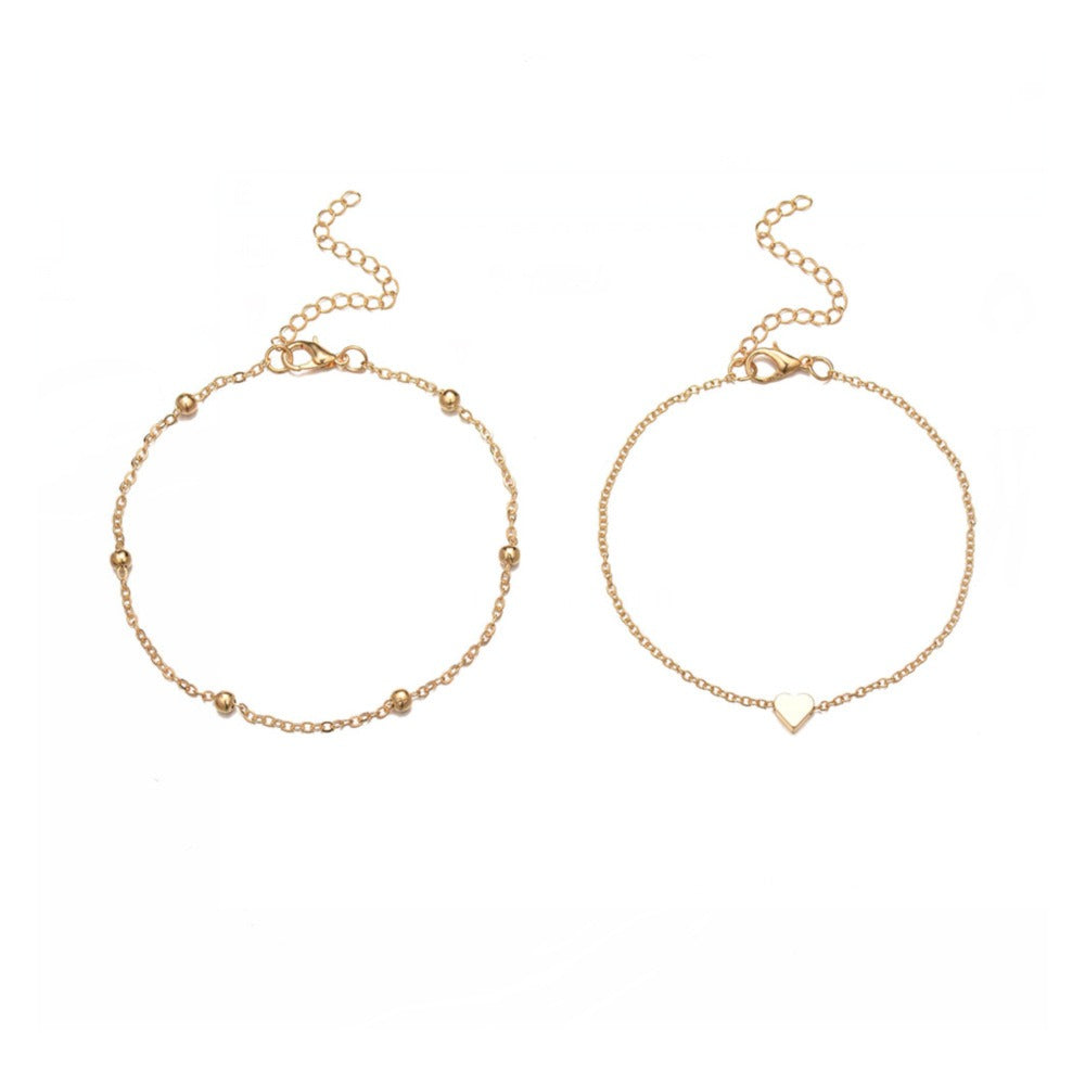 Fashionable oval bead chain